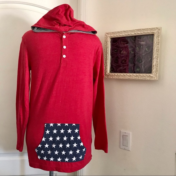 Old Navy~Henley Hoodie / Youth / Host Pick - Picture 13 of 13